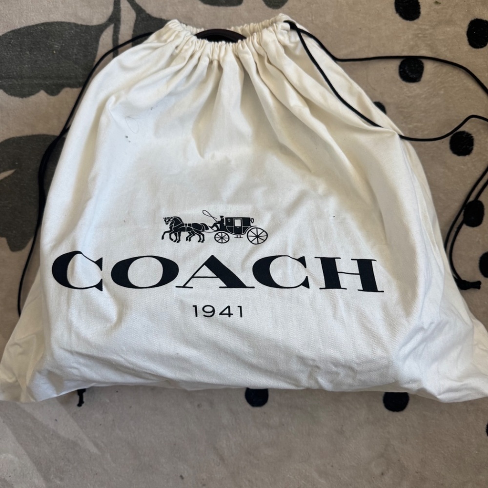 Coach Crace Quilted Leather Oxblood Tote and Wallet - Picture 8 of 8